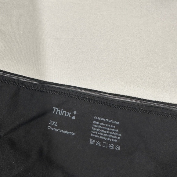 NWT $30 THINX [ 3XL‎ ] Menstrual Cheeky Period Moderate Absorbency Underwear - Picture 8 of 12